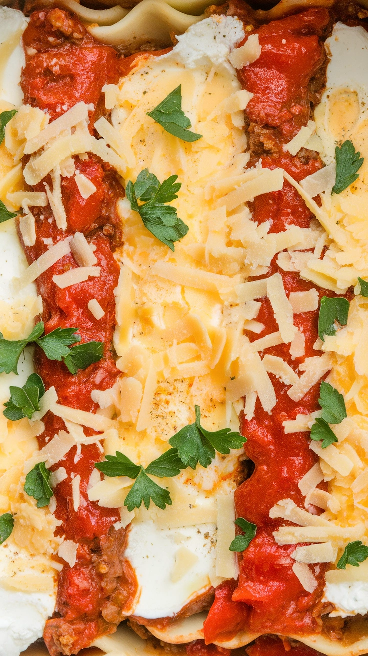 Slow Cooker Beef Lasagna