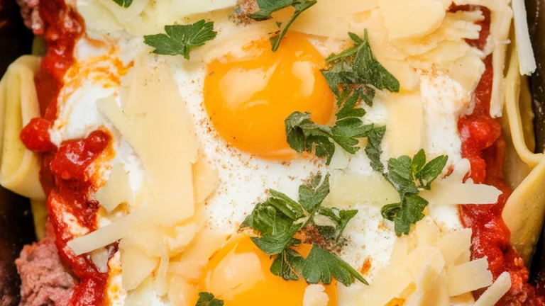 Crockpot Lasagna - Featured