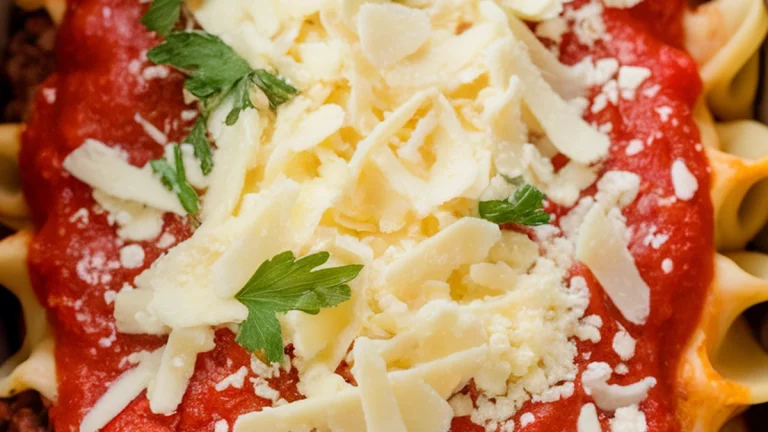 Crockpot Lasagna - Featured