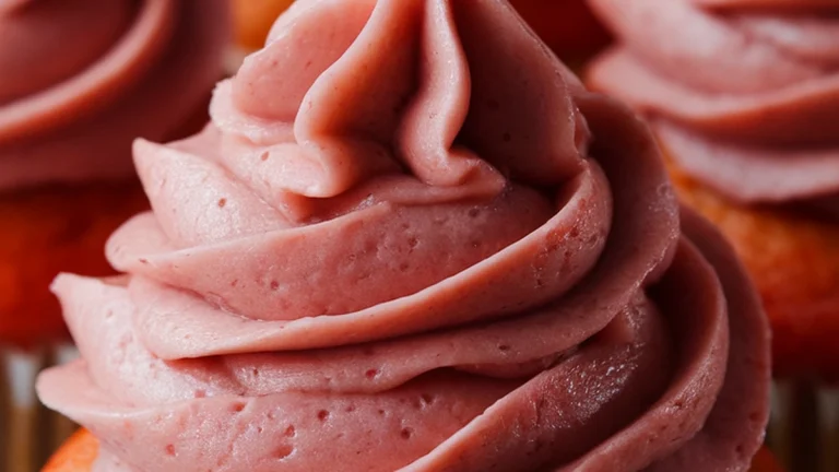 Easy Strawberry Cupcakes with Strawberry Frosting - Featured