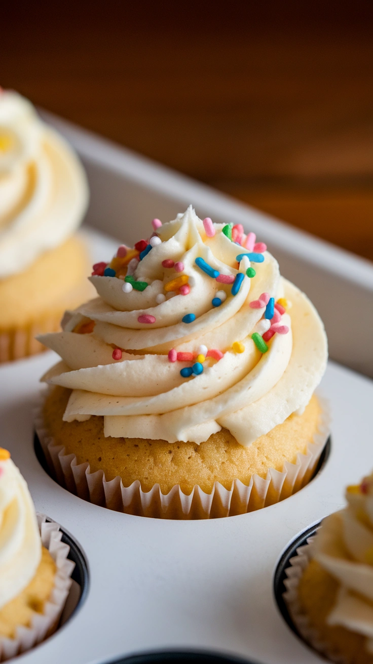 Quick and Easy Vanilla Cupcakes