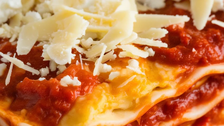 Easy Vegetarian Lasagna - Featured