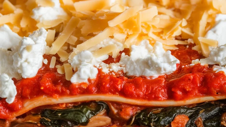 Easy Vegetarian Lasagna - Featured
