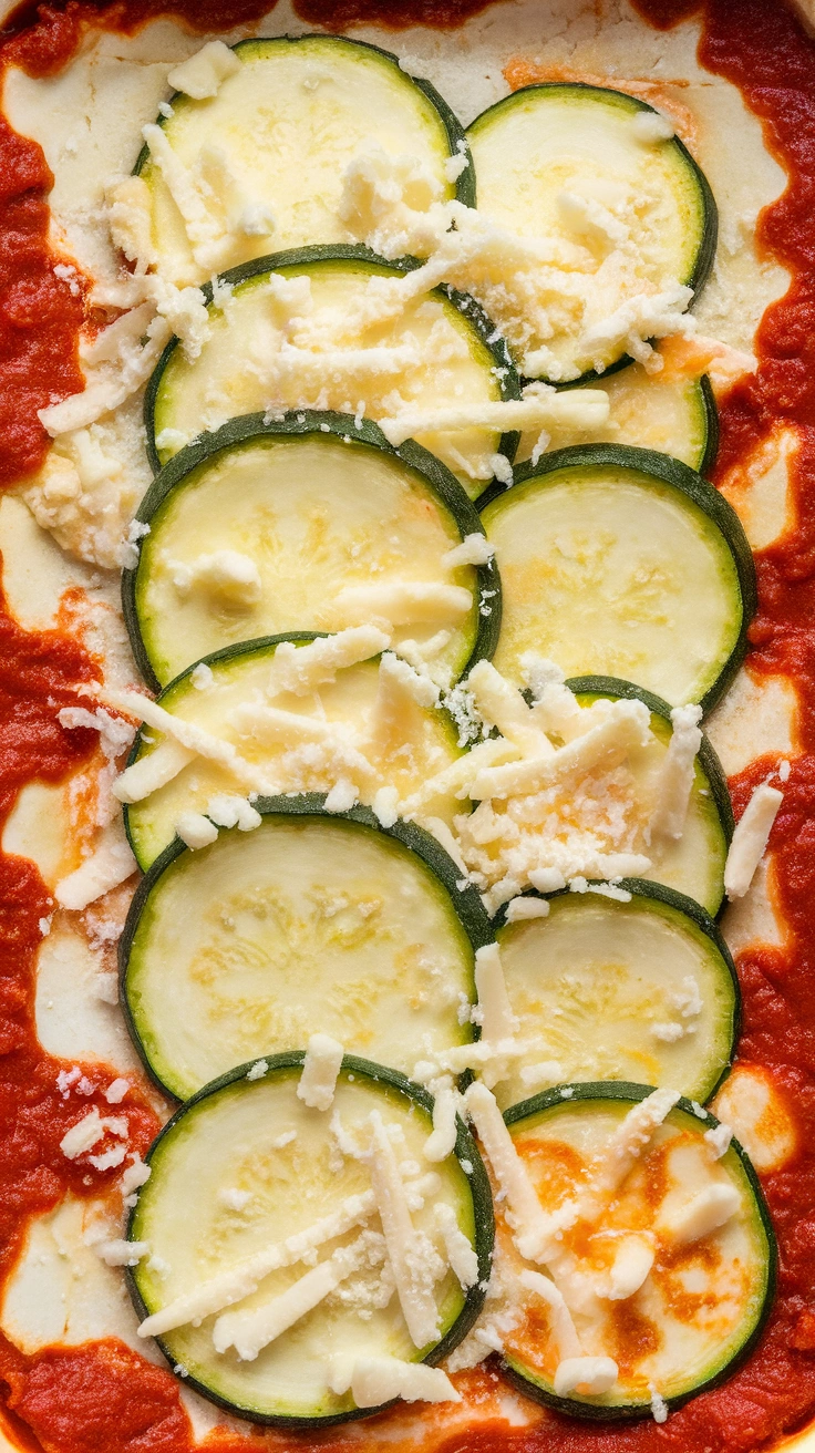 Low Carb Zucchini Lasagna