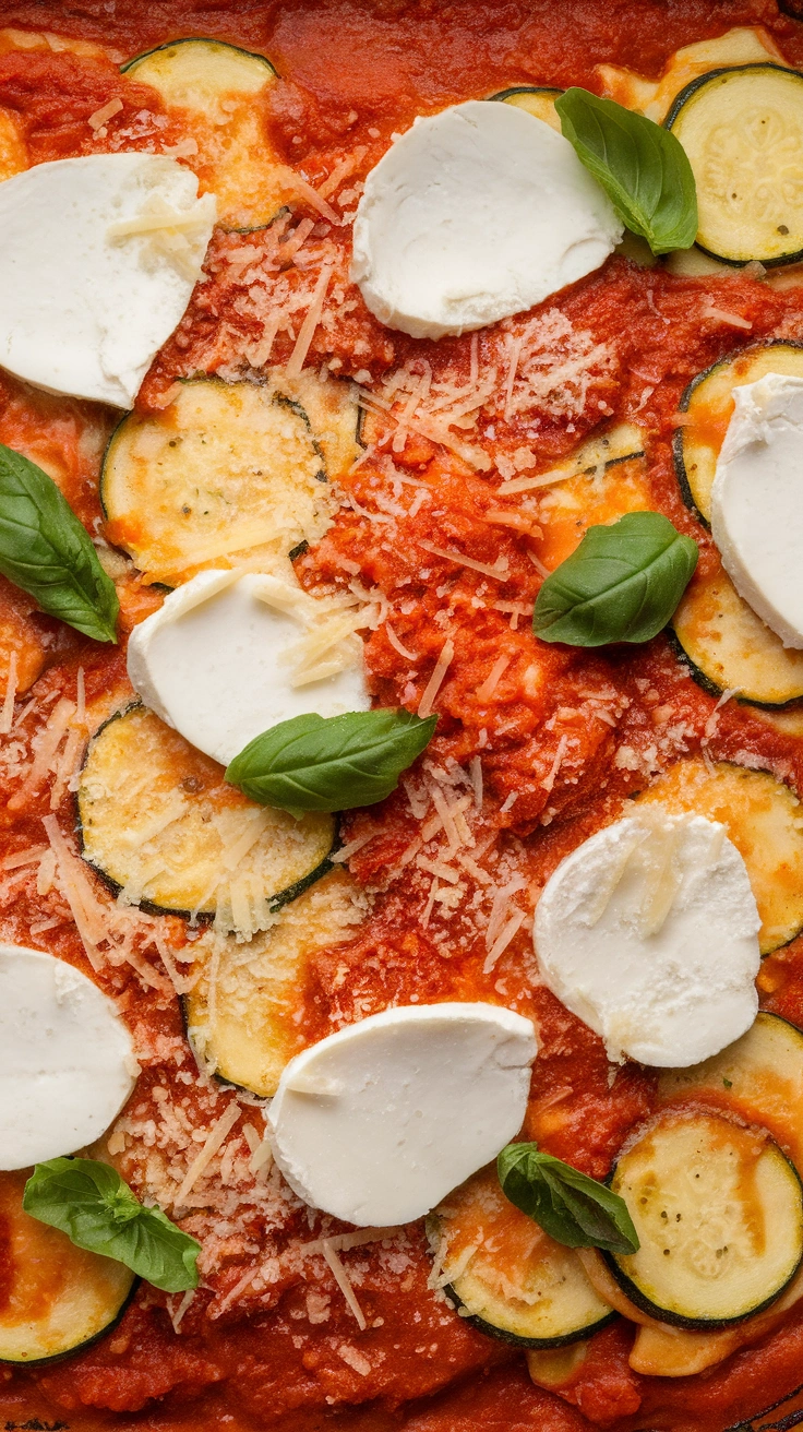 Low Carb Zucchini Lasagna