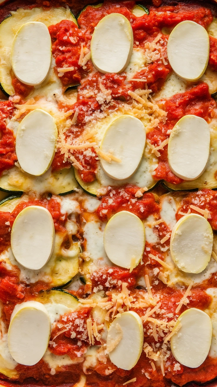 Cheesy Zucchini Lasagna