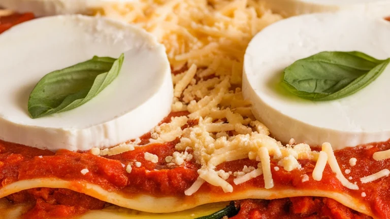 Easy Zucchini Lasagna - Featured