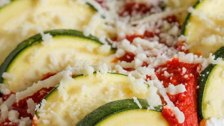 Easy Zucchini Lasagna - Featured