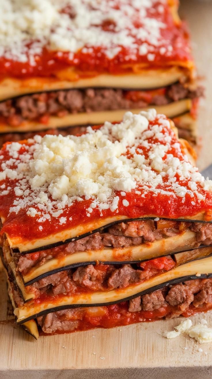 Roasted Eggplant Lasagna