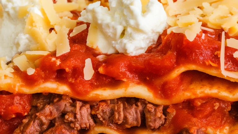 Grandma's Lasagna - Featured