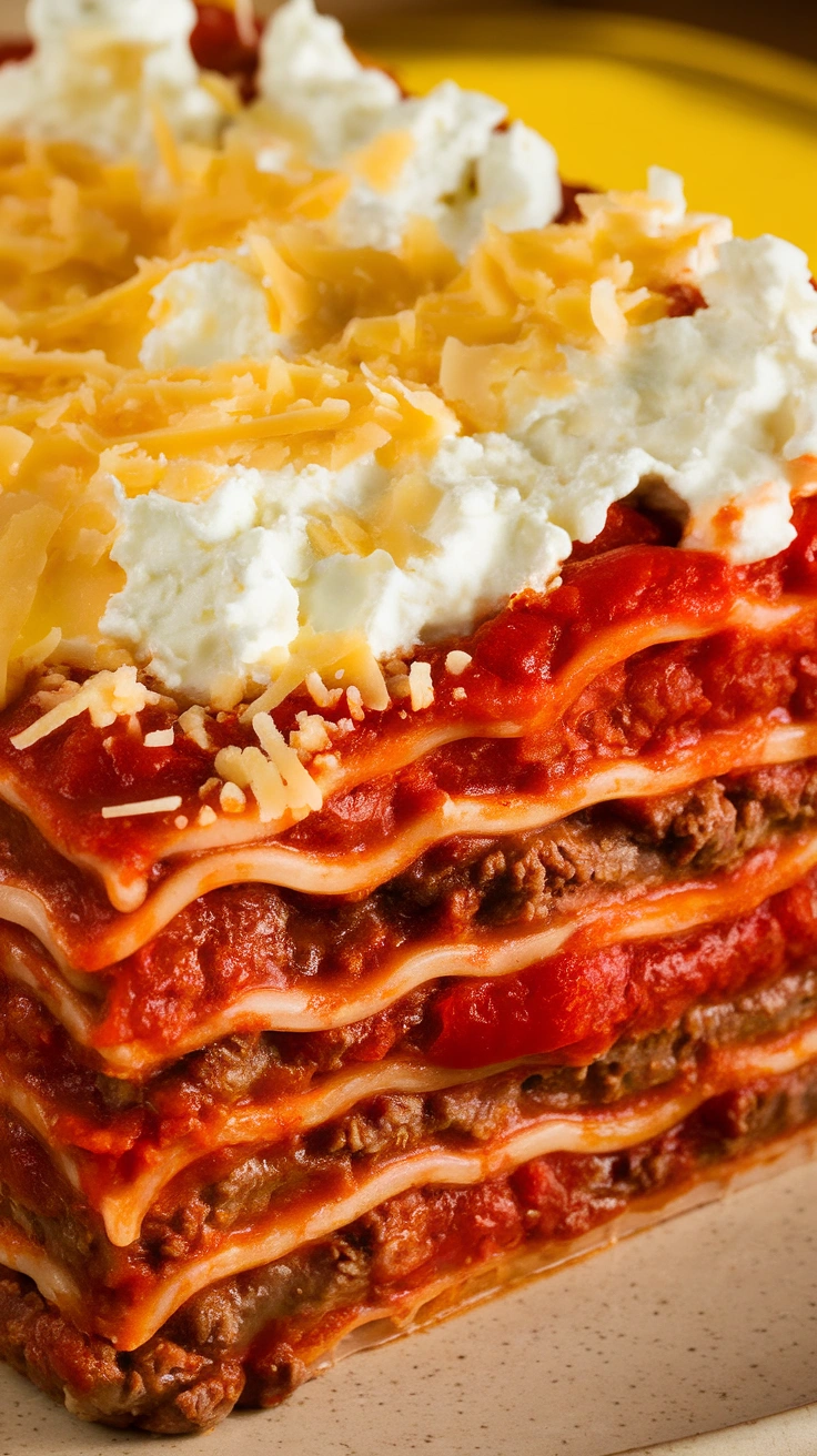 Grandma's Homestyle Lasagna