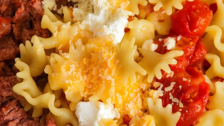 Homemade Lasagna Hamburger Helper - Featured