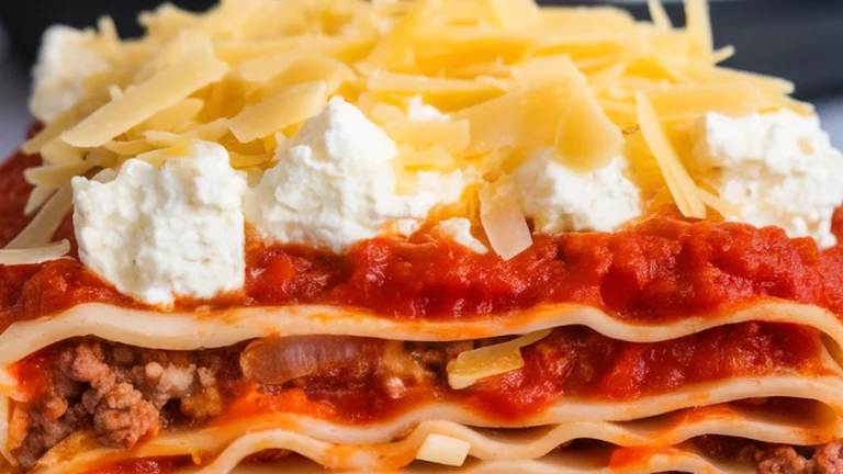 Instant Pot Lasagna - Featured