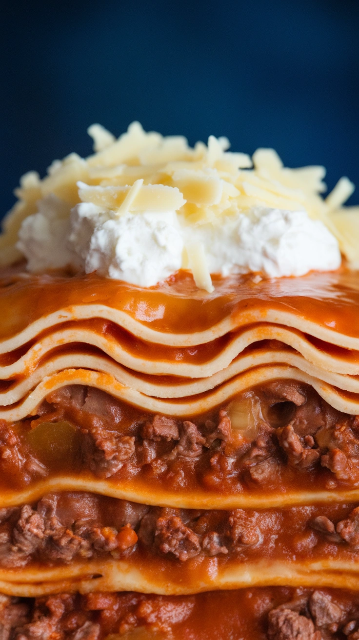 Instant Pot Ground Beef Lasagna