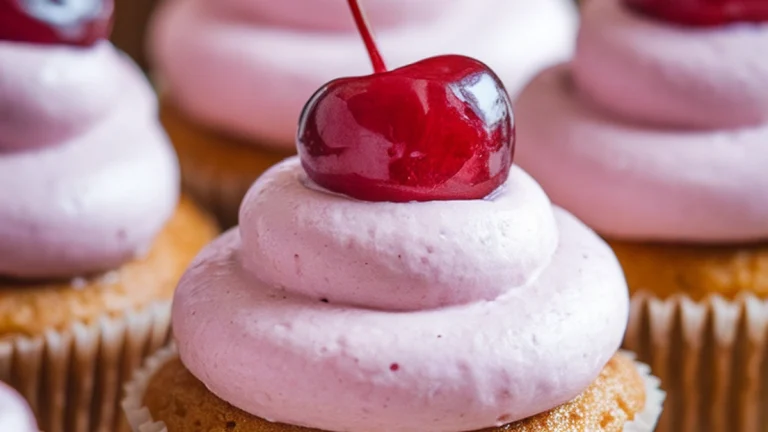 Jam Filled Cupcakes - Featured