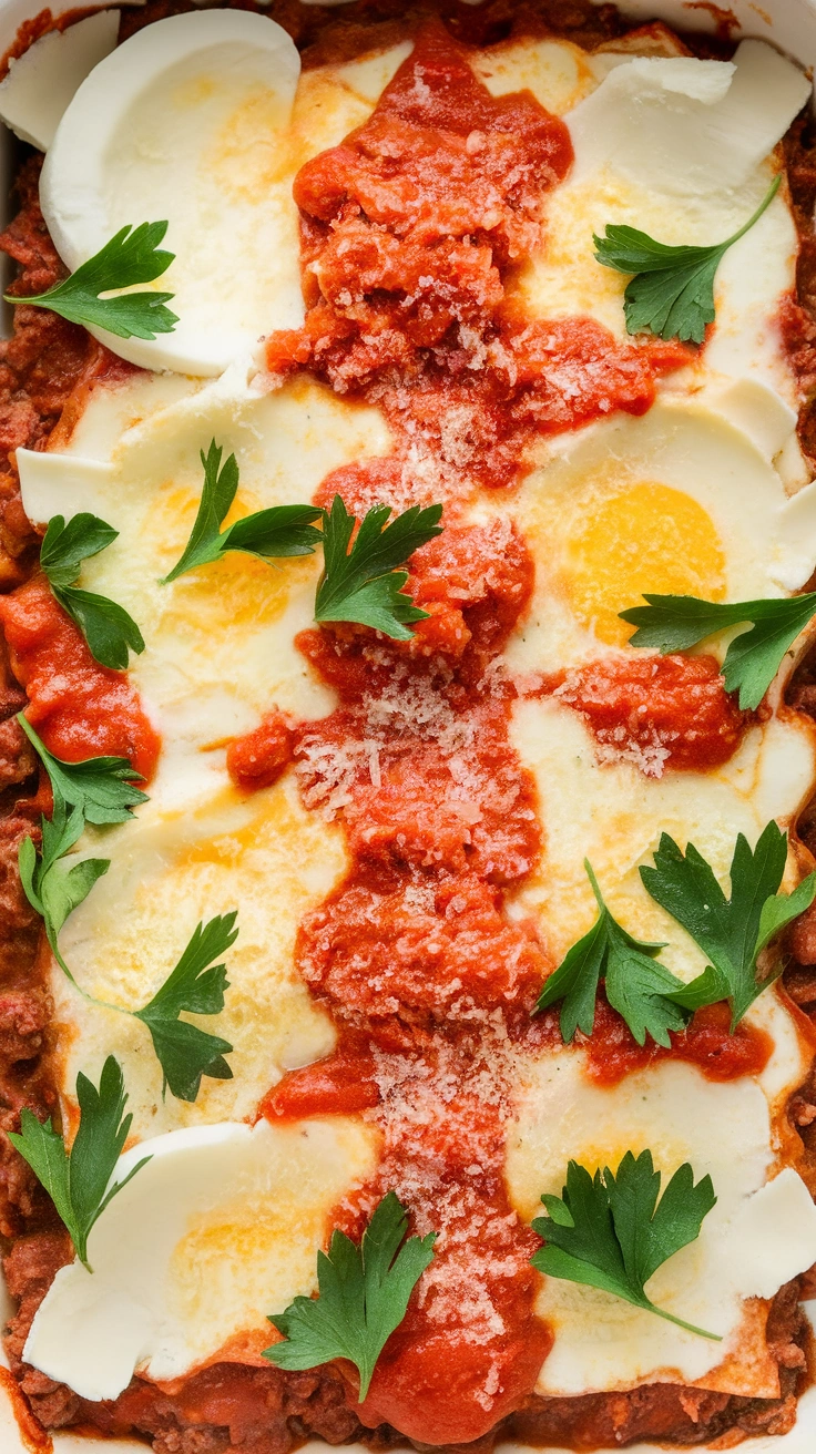 Homestyle Lasagna with Cottage Cheese