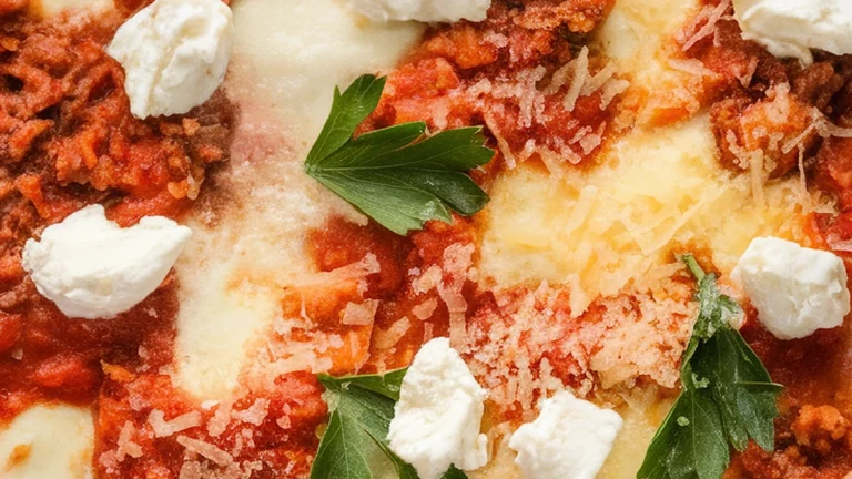 Lasagna Recipe (Cottage Cheese version) - Featured