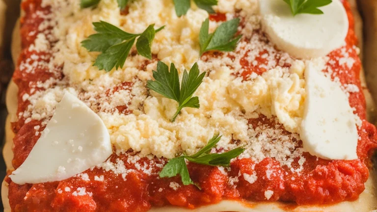 Lasagna Recipe (Cottage Cheese version) - Featured