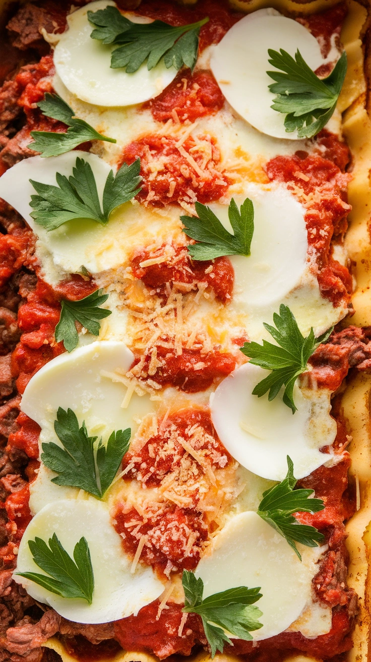 Classic Lasagna with Cottage Cheese