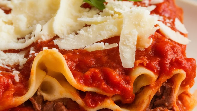 Lazy Lasagna Casserole - Featured