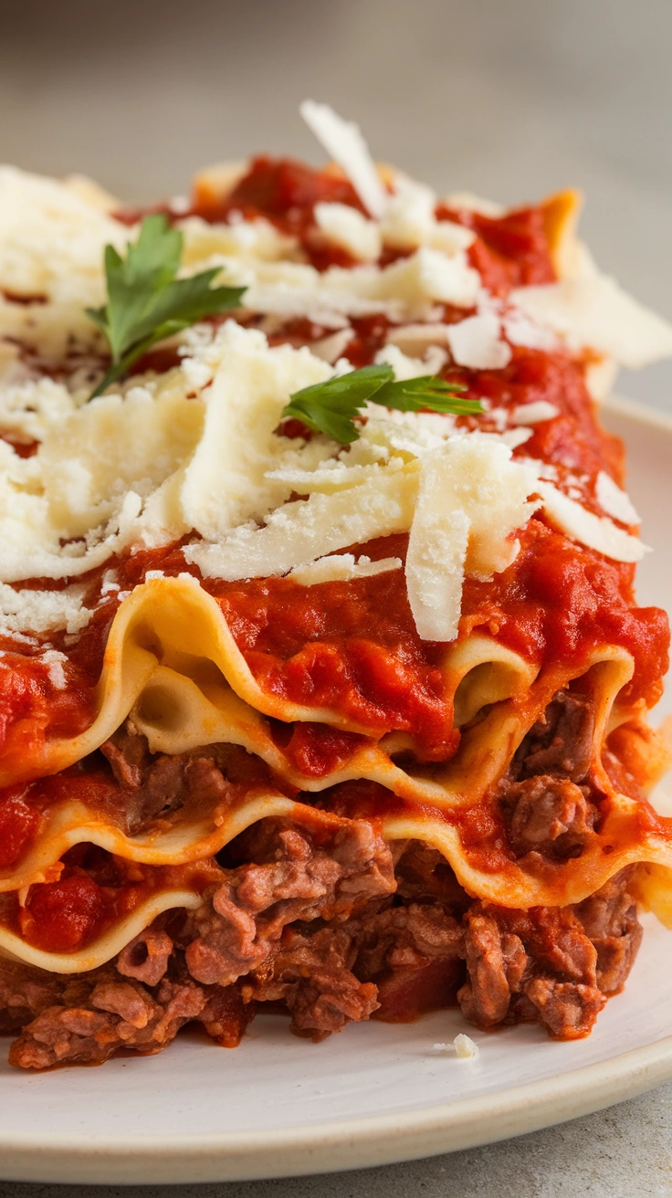 Easy Lazy Lasagna Casserole