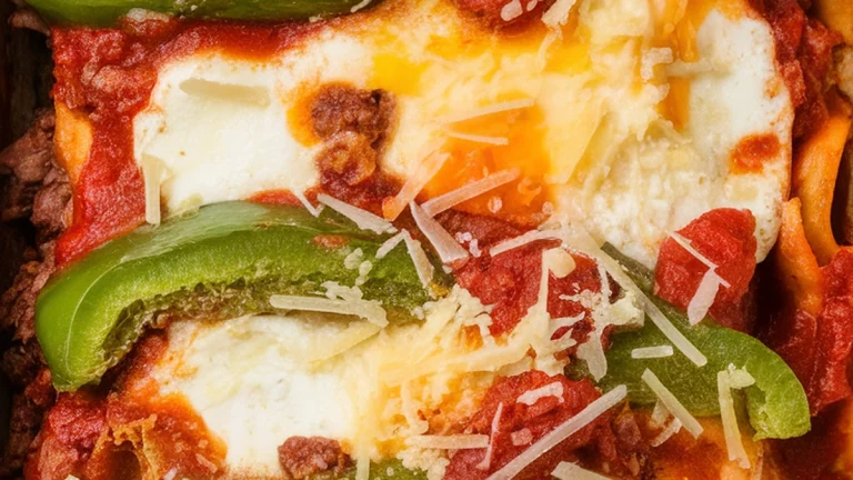 Meat Lasagna Recipe - Featured