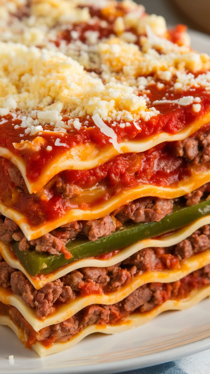 Classic Beef Lasagna
