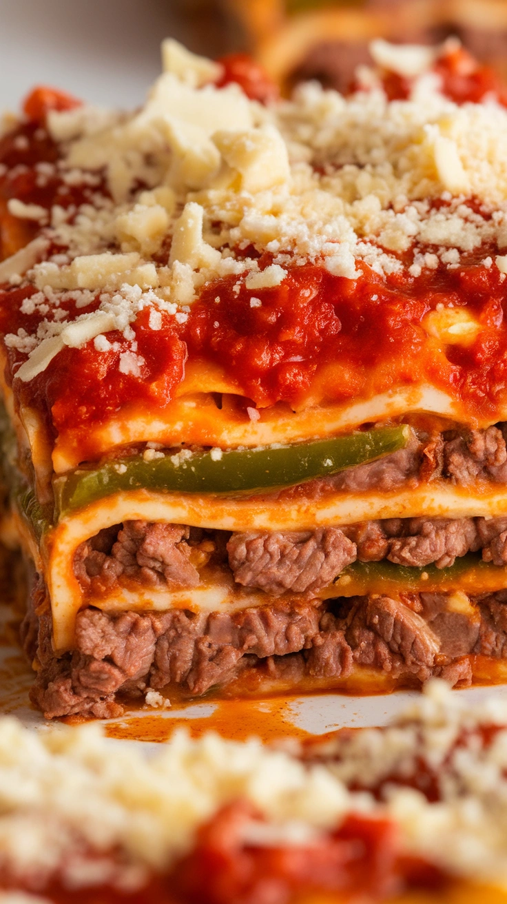 Classic Ground Beef Lasagna