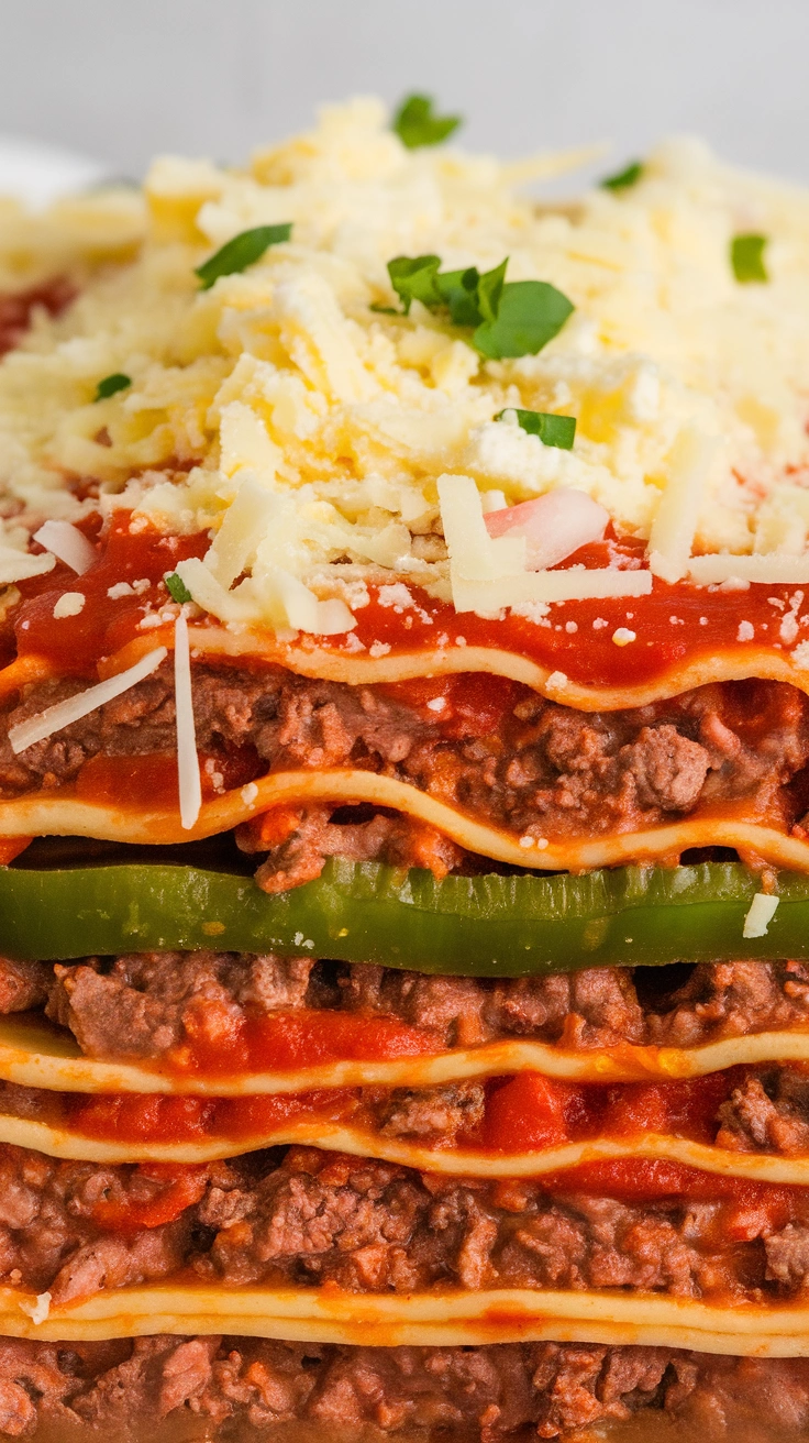 Hearty Ground Beef Lasagna
