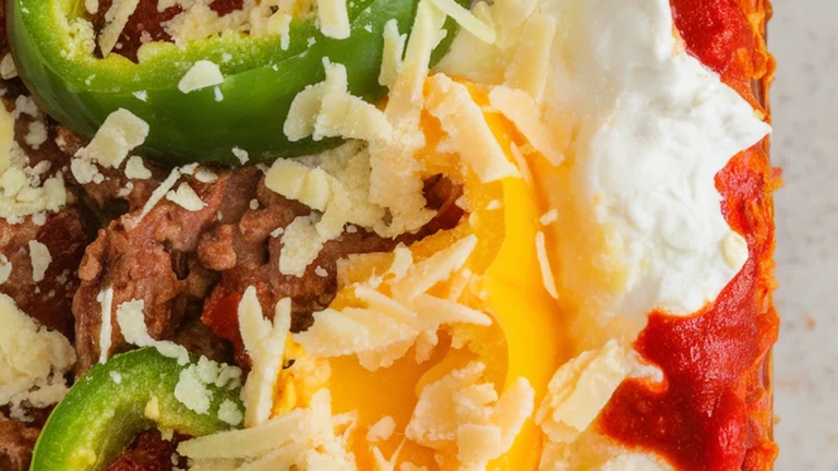 Meat Lasagna Recipe - Featured