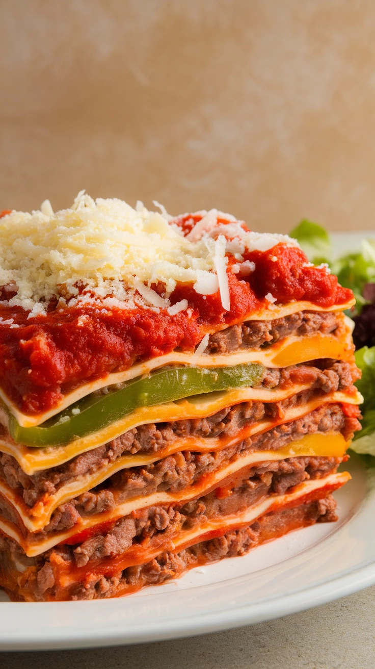 Hearty Ground Beef Lasagna