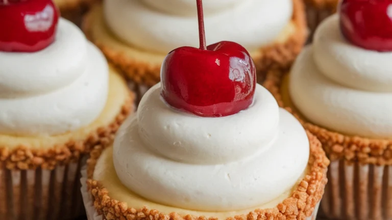 Mini Cheesecake Cupcakes - Featured