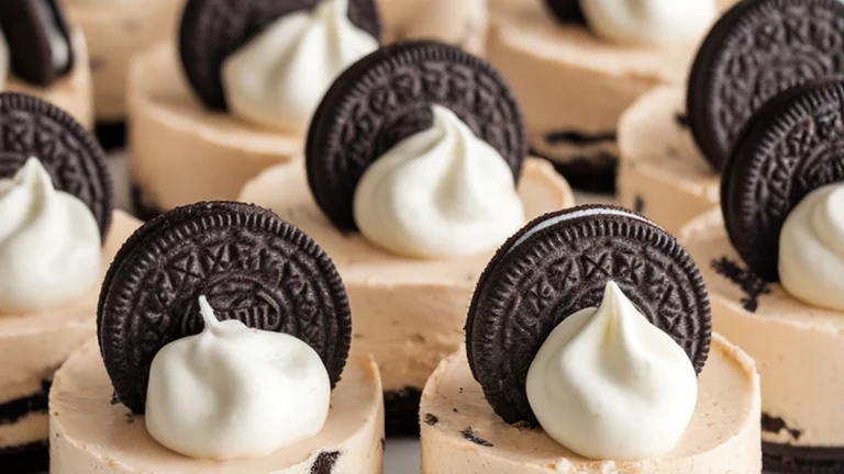 Mini Oreo Cheesecakes - Featured