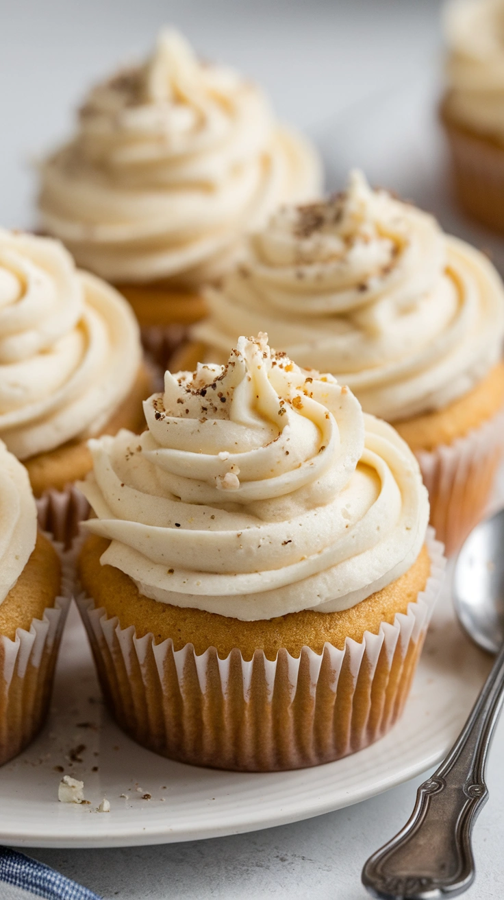 Homemade Moist Vanilla Cupcakes