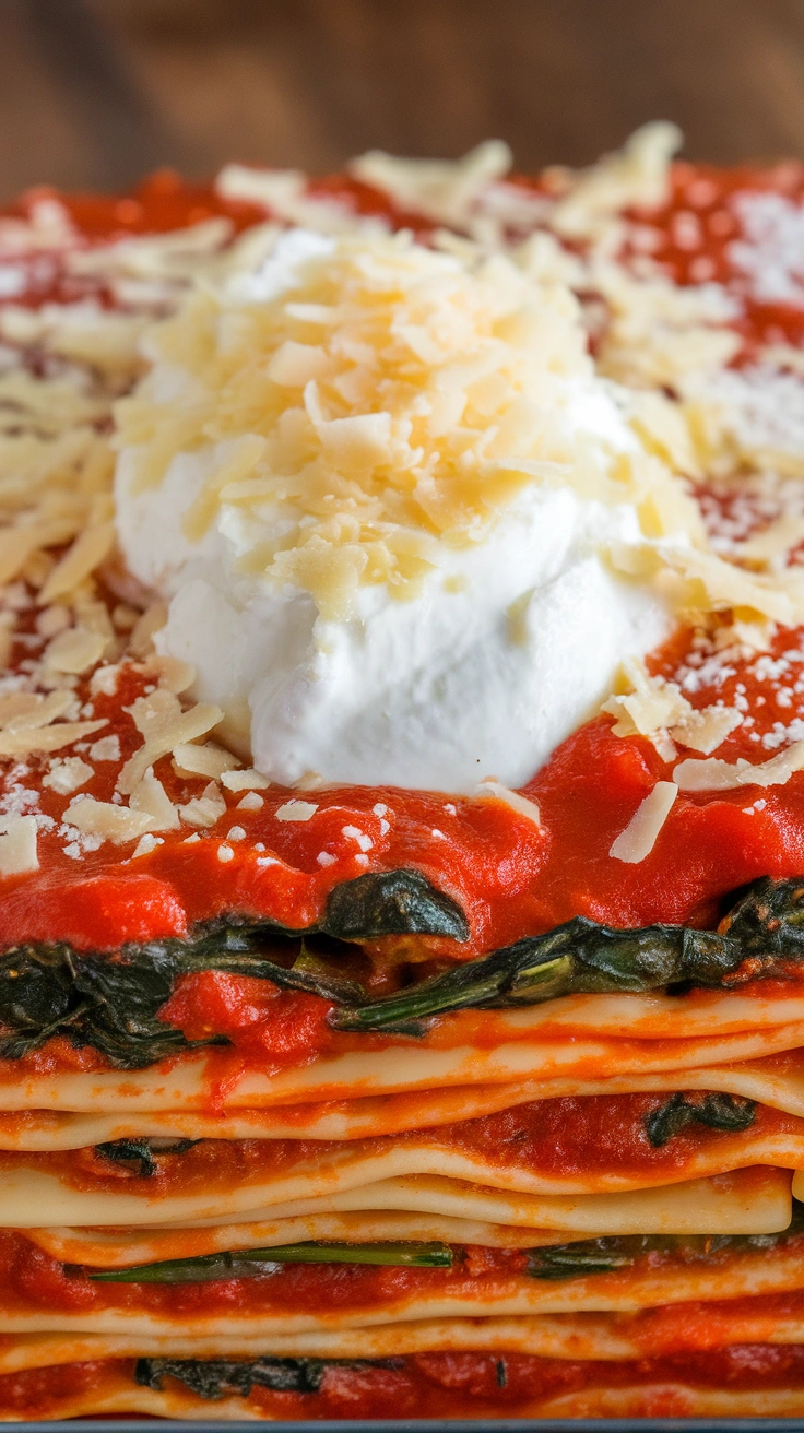 No-Boil Vegetable Lasagna