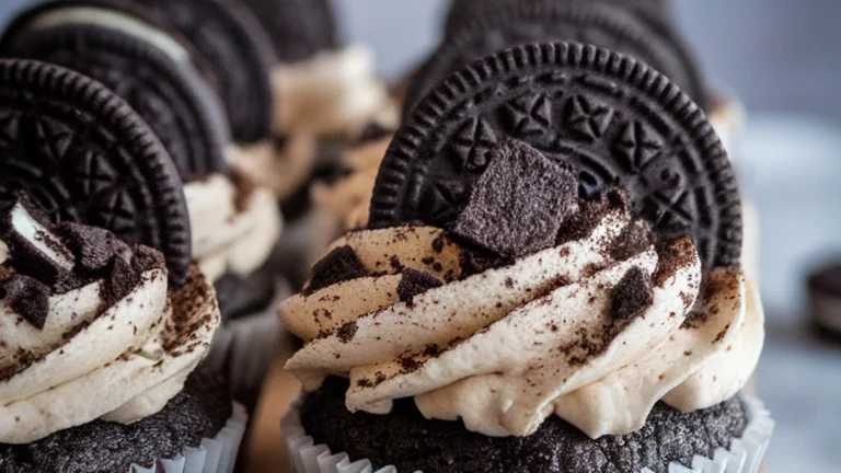 Oreo Cupcakes - Featured