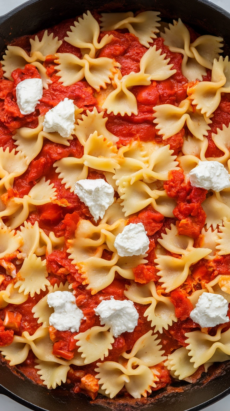 Quick Sausage Skillet Lasagna