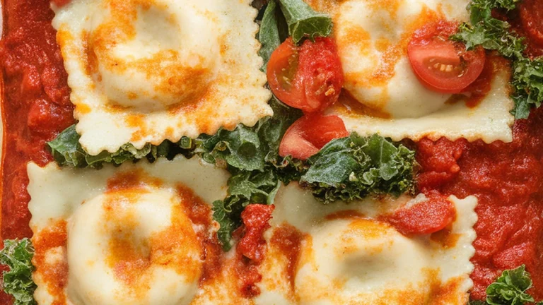 Ravioli Lasagna - Featured