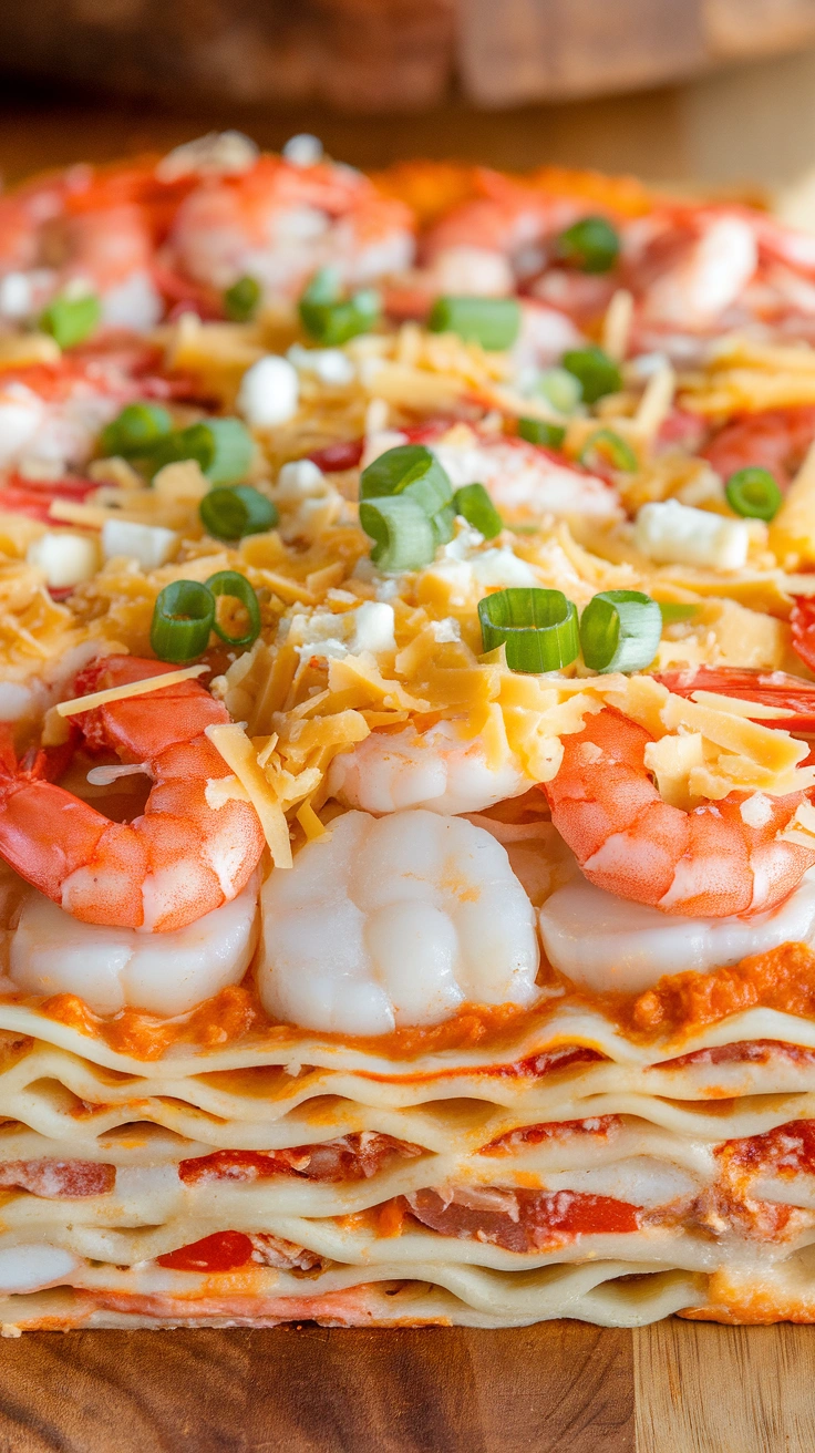 Seafood Lasagna