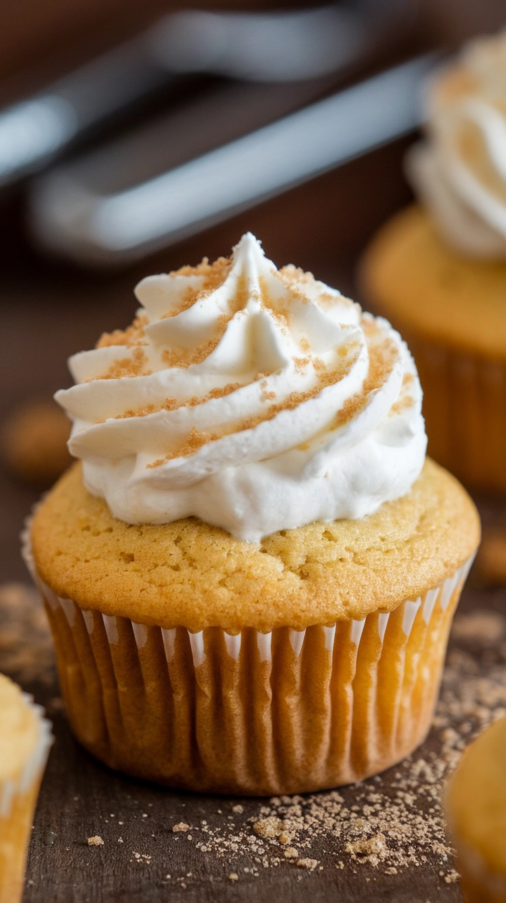 Single Serve Vanilla Cupcake for One
