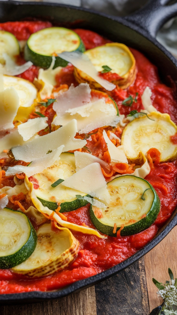 One-Pan Skillet Lasagna
