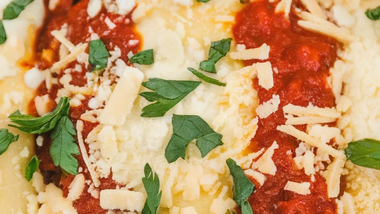Slow Cooker Lasagna Recipe - Featured