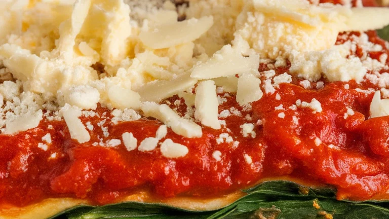 Spinach Lasagna - Featured