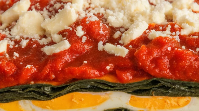 Spinach Lasagna - Featured
