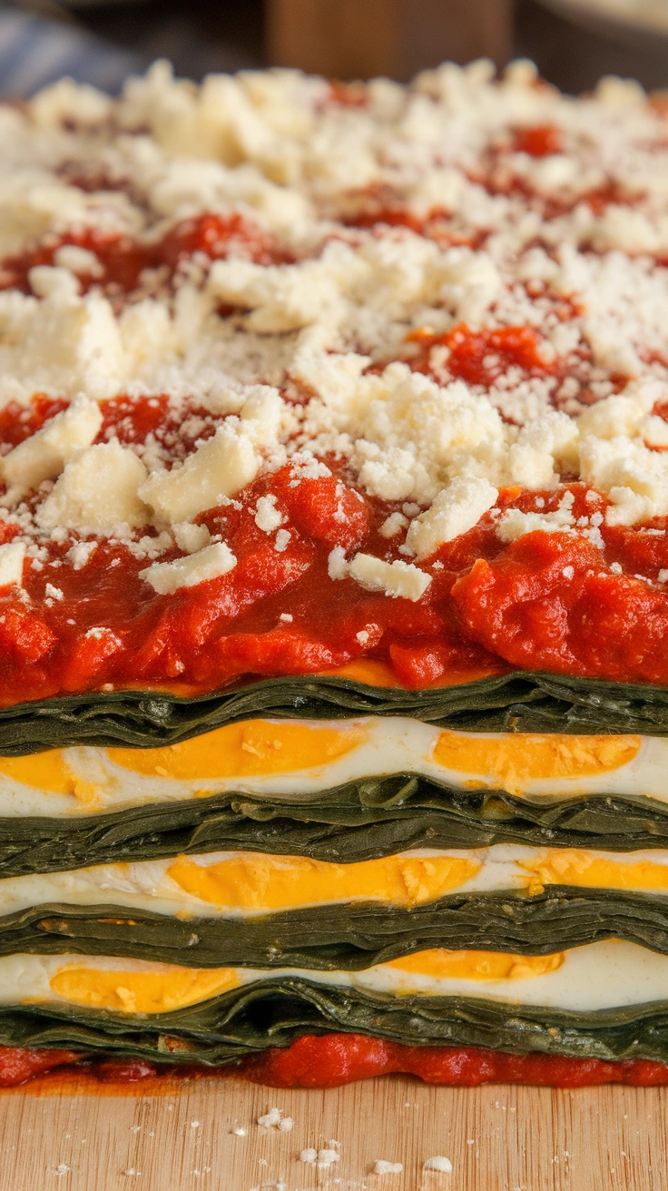 Spinach and Ricotta Lasagna
