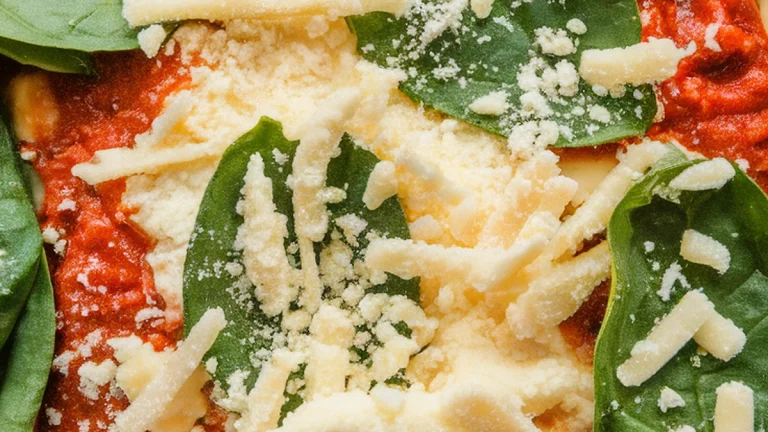 Spinach Lasagna - Featured