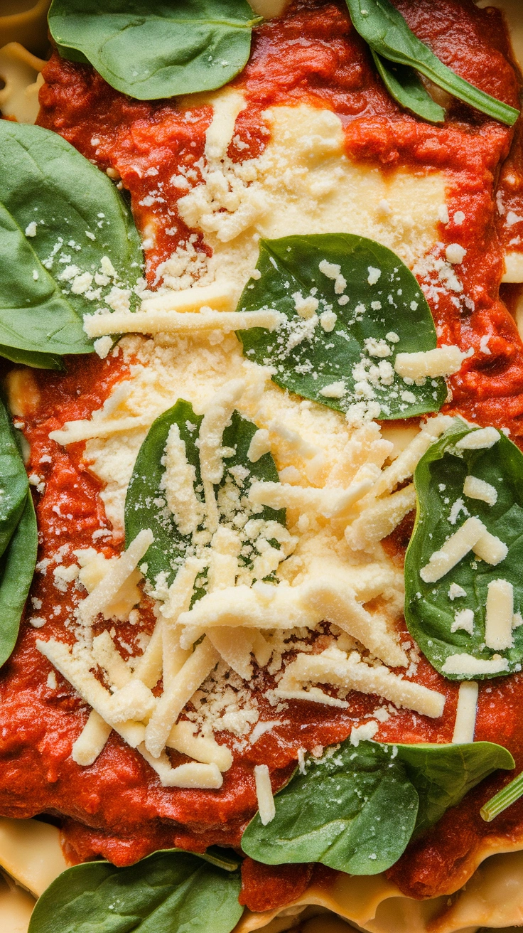Classic Spinach and Ricotta Lasagna
