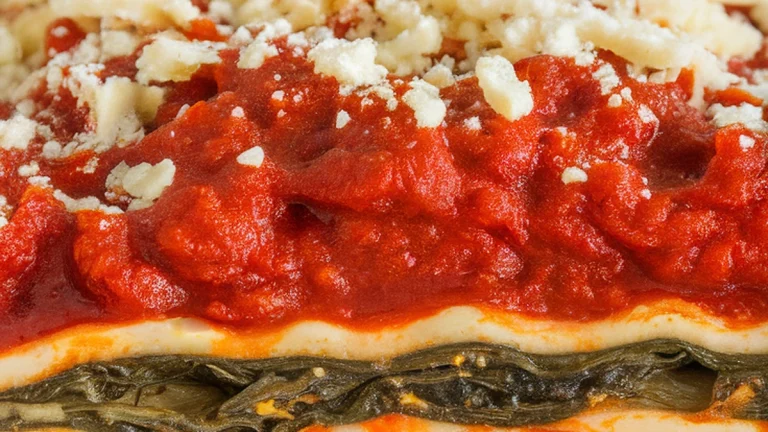 Spinach Lasagna - Featured