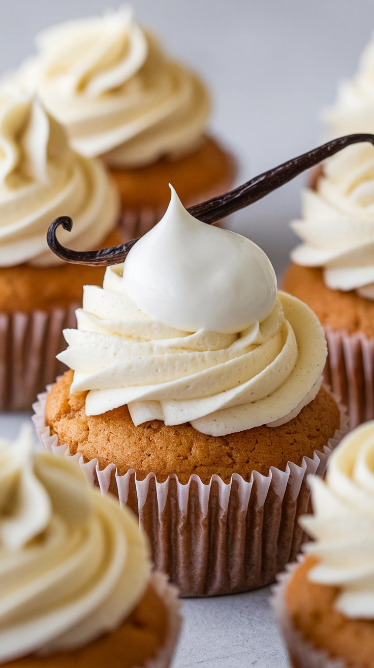 Bakery-Style Vanilla Cupcakes