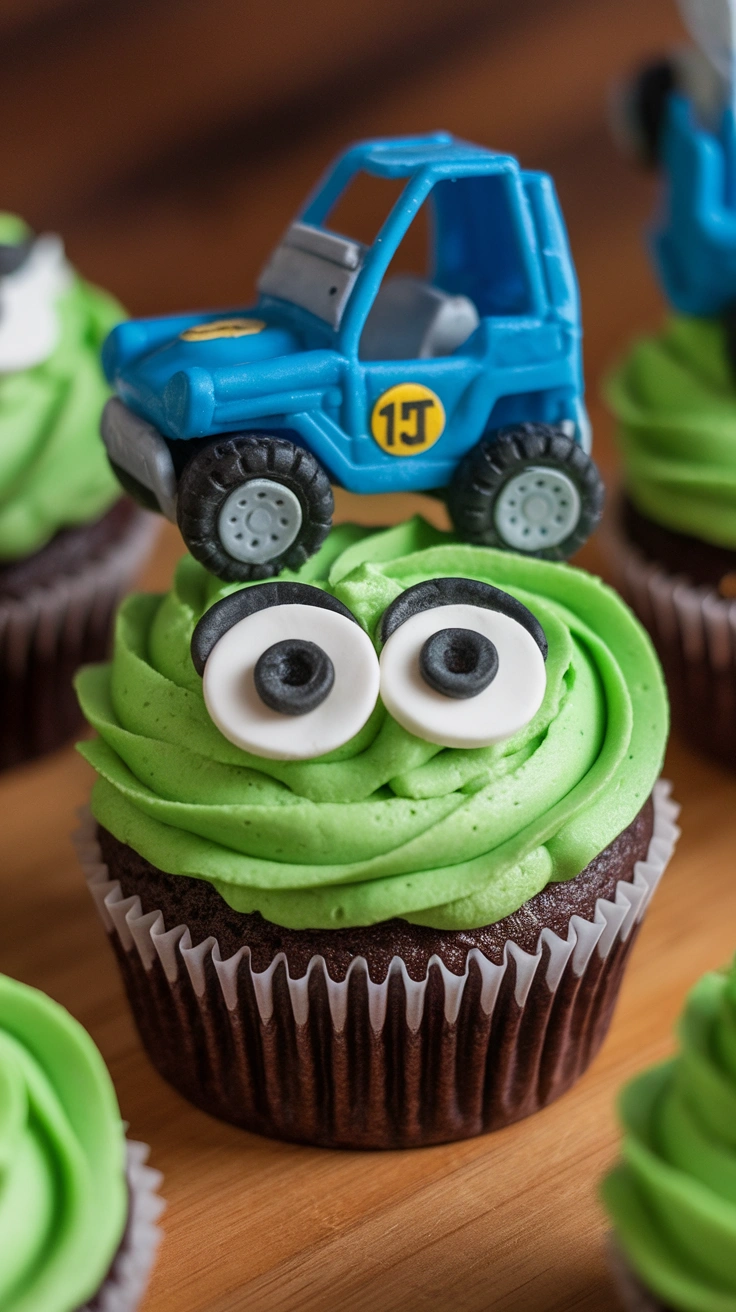 Toy Story Themed Cupcakes